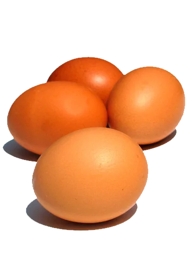 Tres huevos de campo